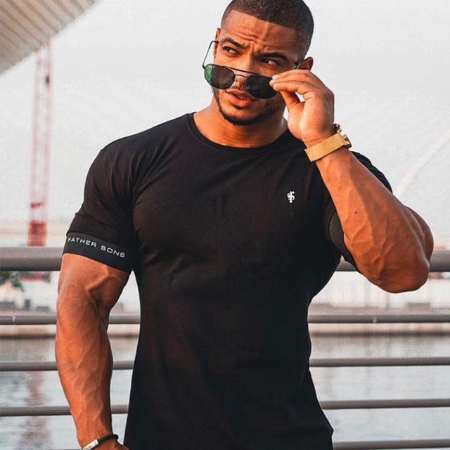 Men's Cotton Gym Shirt for Any Activity